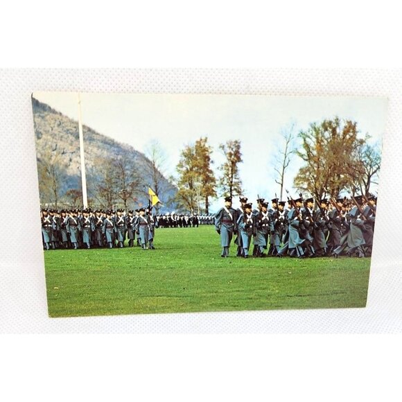United States Military Academy West Point, NY Natural Color Vendor Postcard - Picture 1 of 9